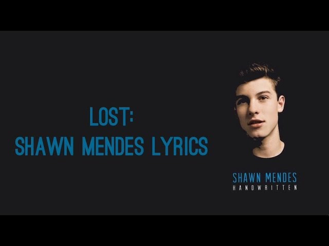 Shawn Mendes - Lost