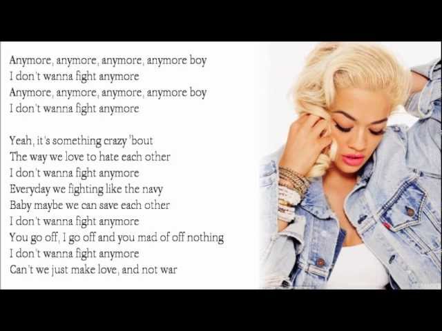 Rita Ora - Love And War
