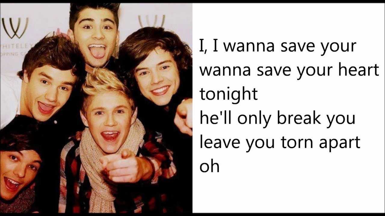 One Direction - Save you tonight