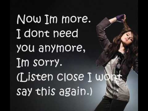 Selena Gomez - I Wont Apologize